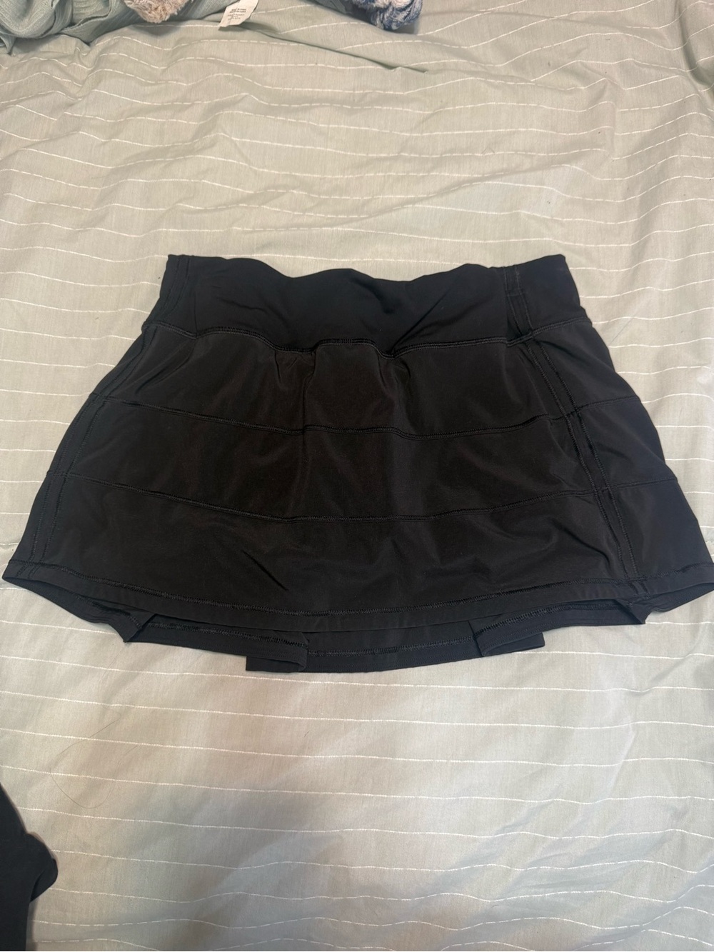 lululemon athletica Black Athletic Skort with Built-In Shorts